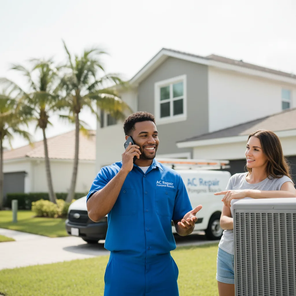 AC Repair Pompano Beach customer support in Galliano
